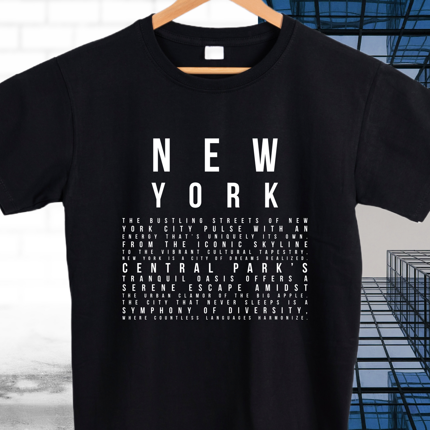New York graphic tees