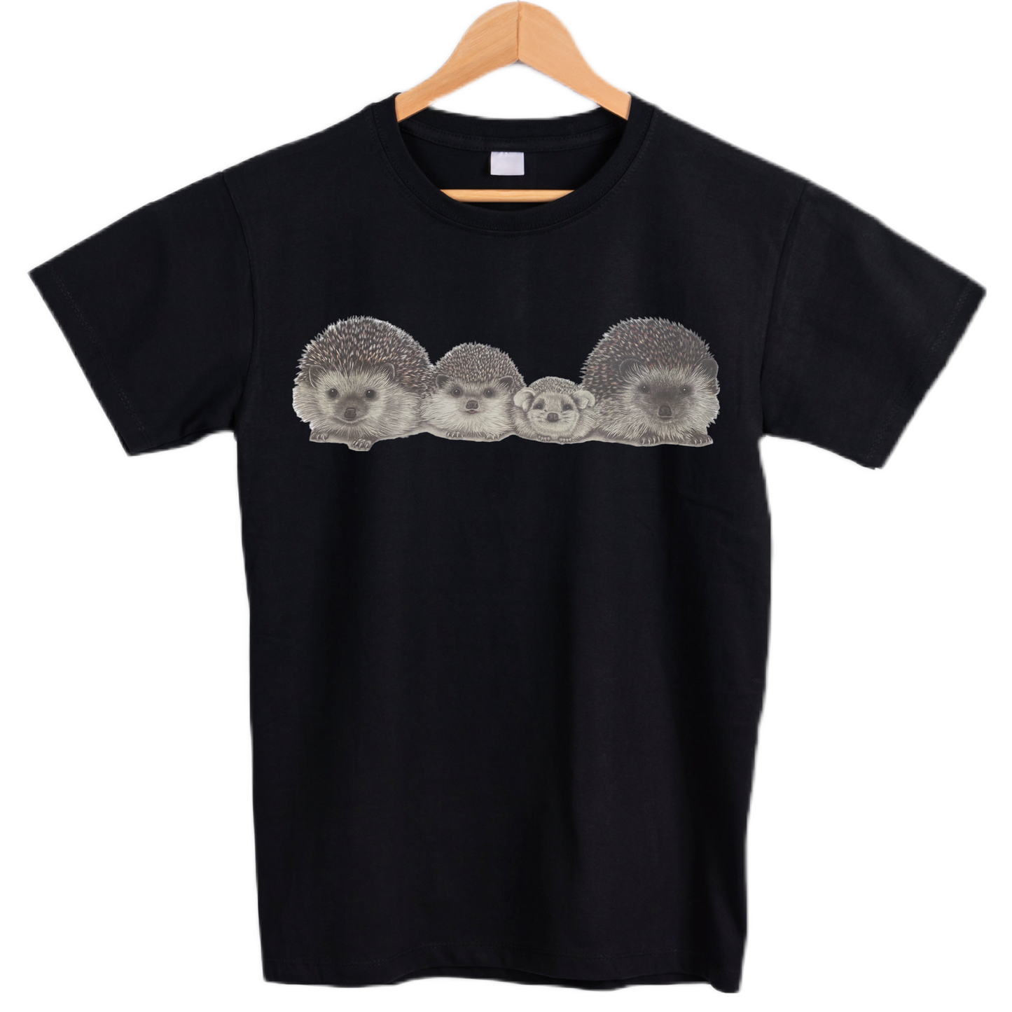 Animal pet hedgehog graphic tees unisex
