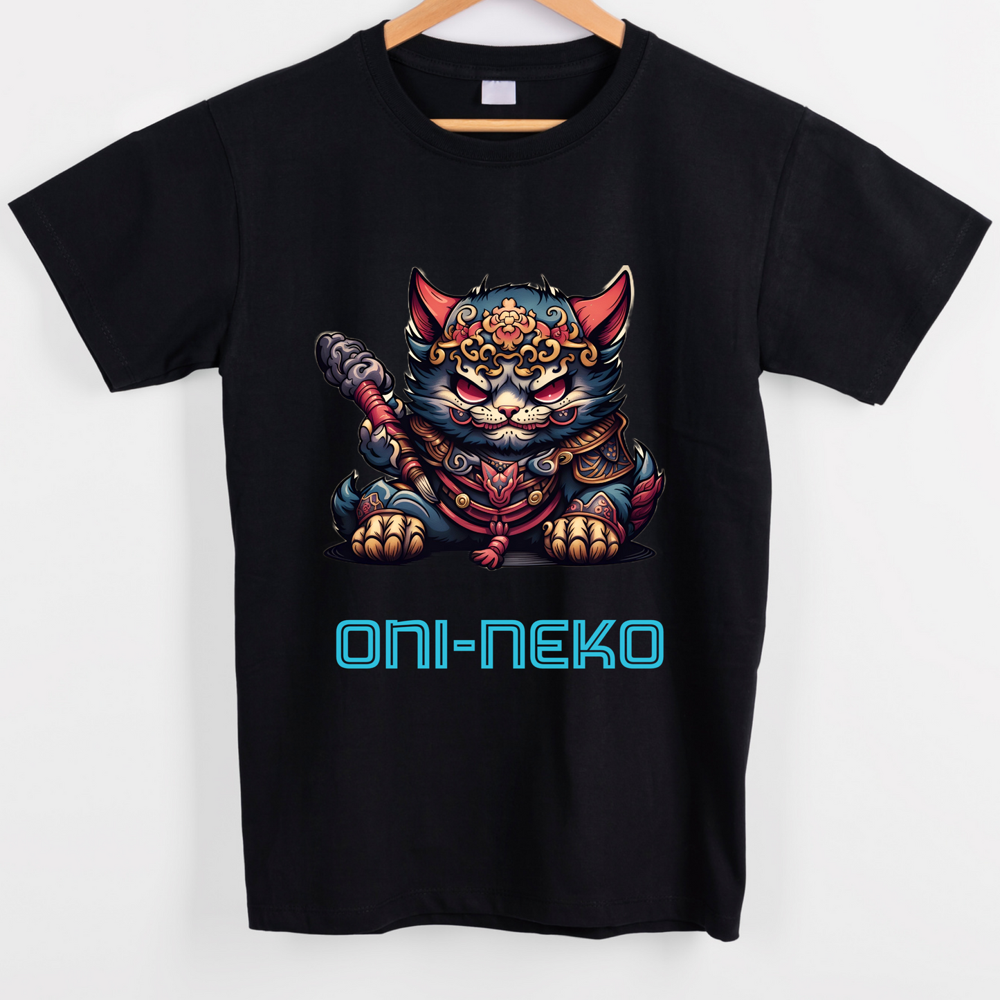 Oni-Neko Japanese demon cat unisex