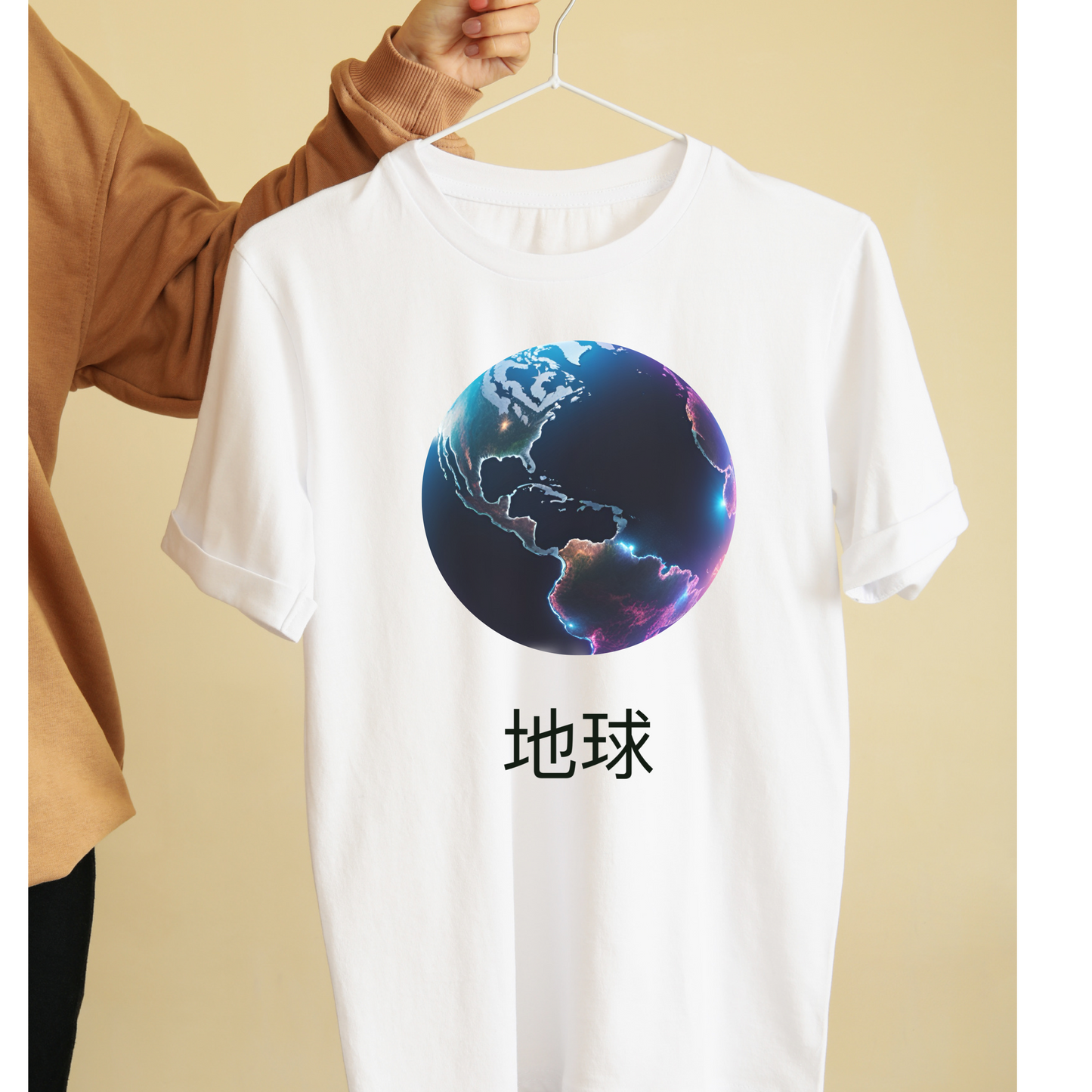 Earth 地球 (japanese for earth)graphic tees unisex