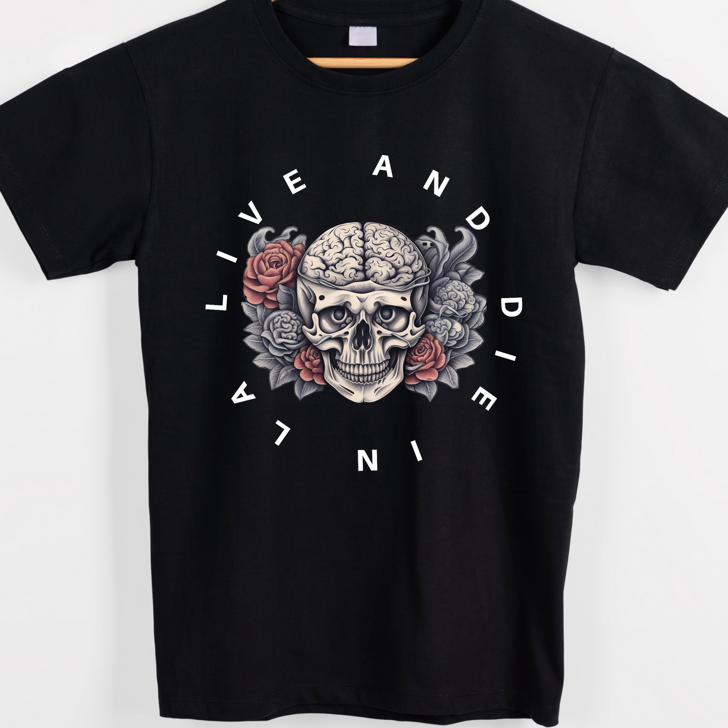 Los Angeles live and die in la tees unisex available in white and black