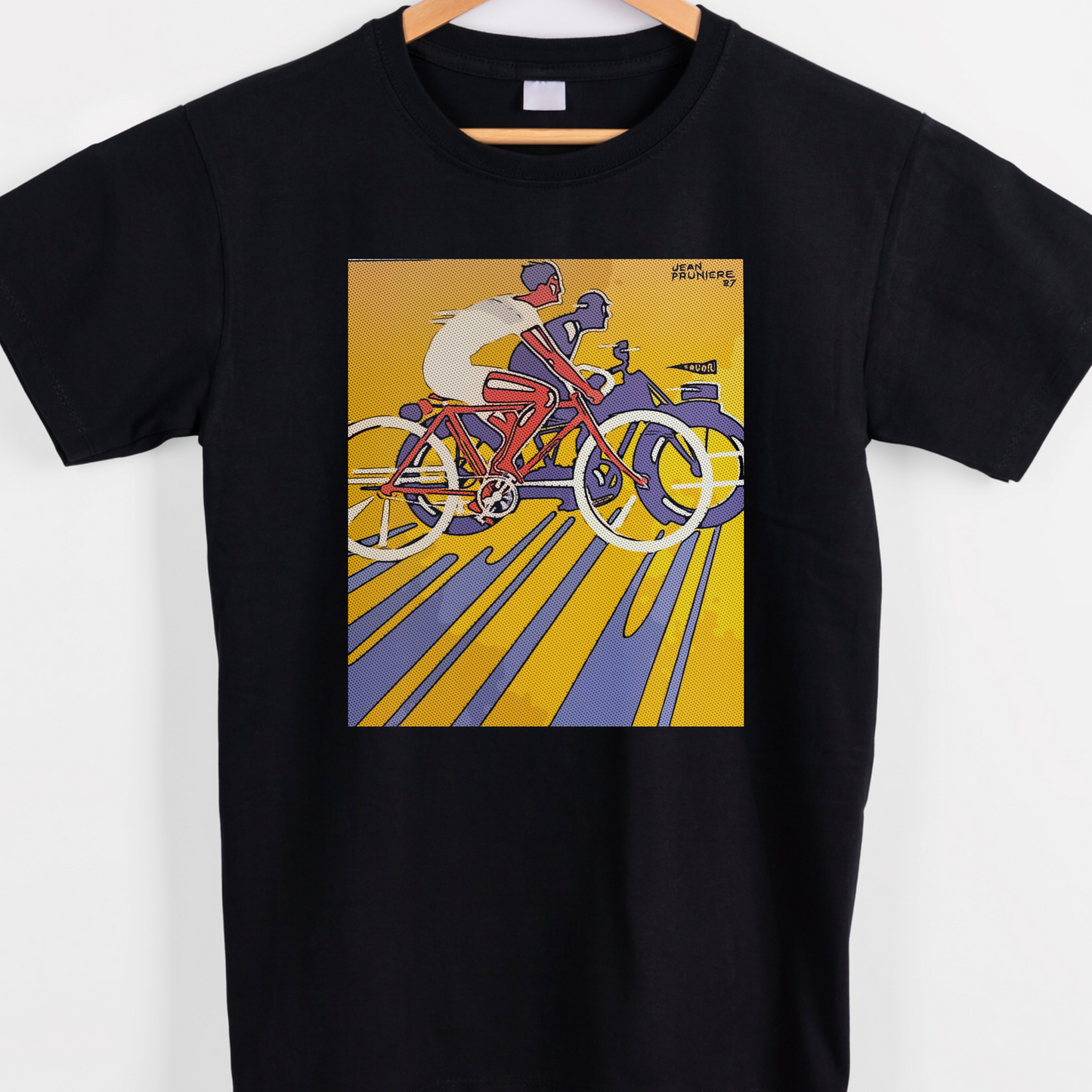 Road bike racing vintage poster art painting unisex graphic tees