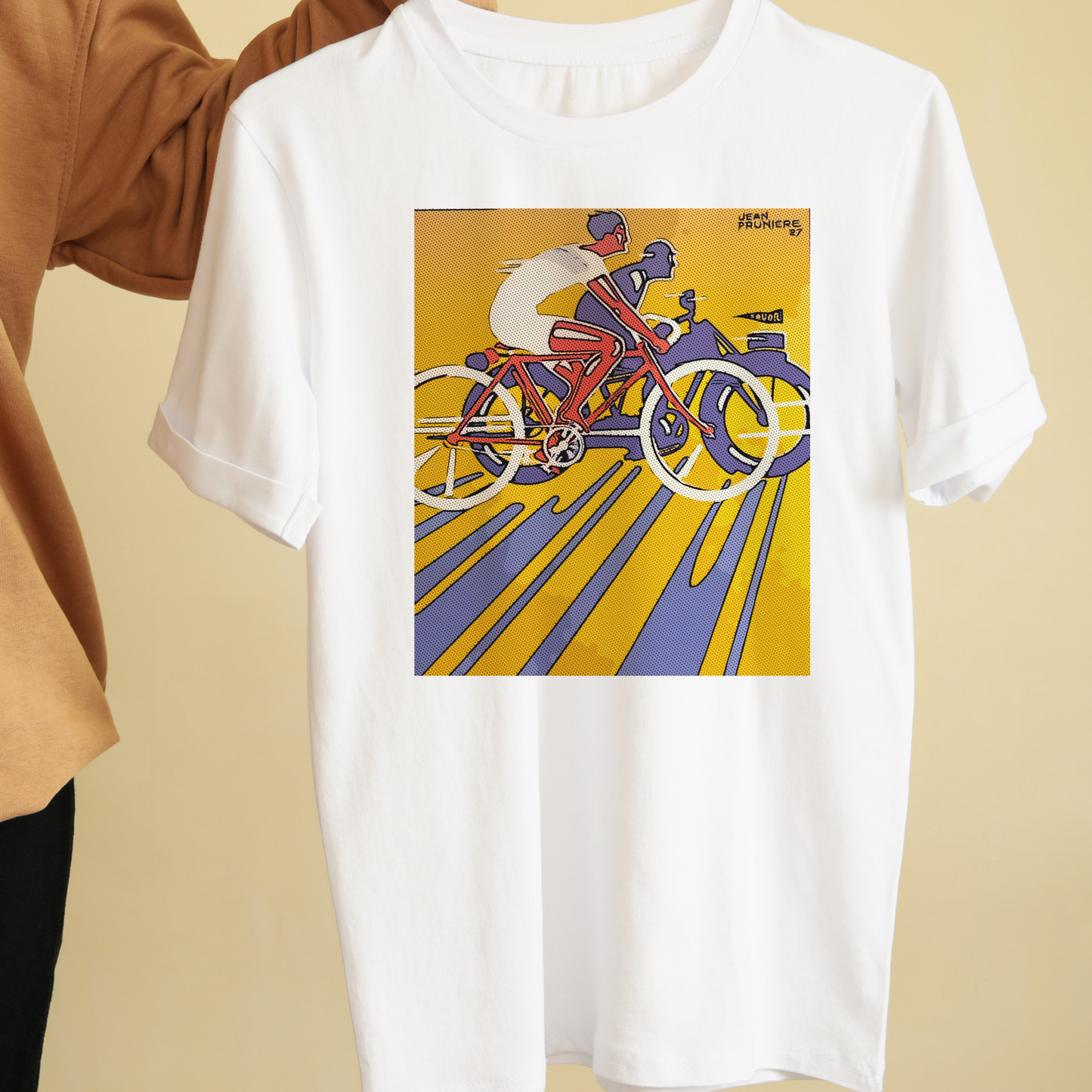 Road bike racing vintage poster art painting unisex graphic tees