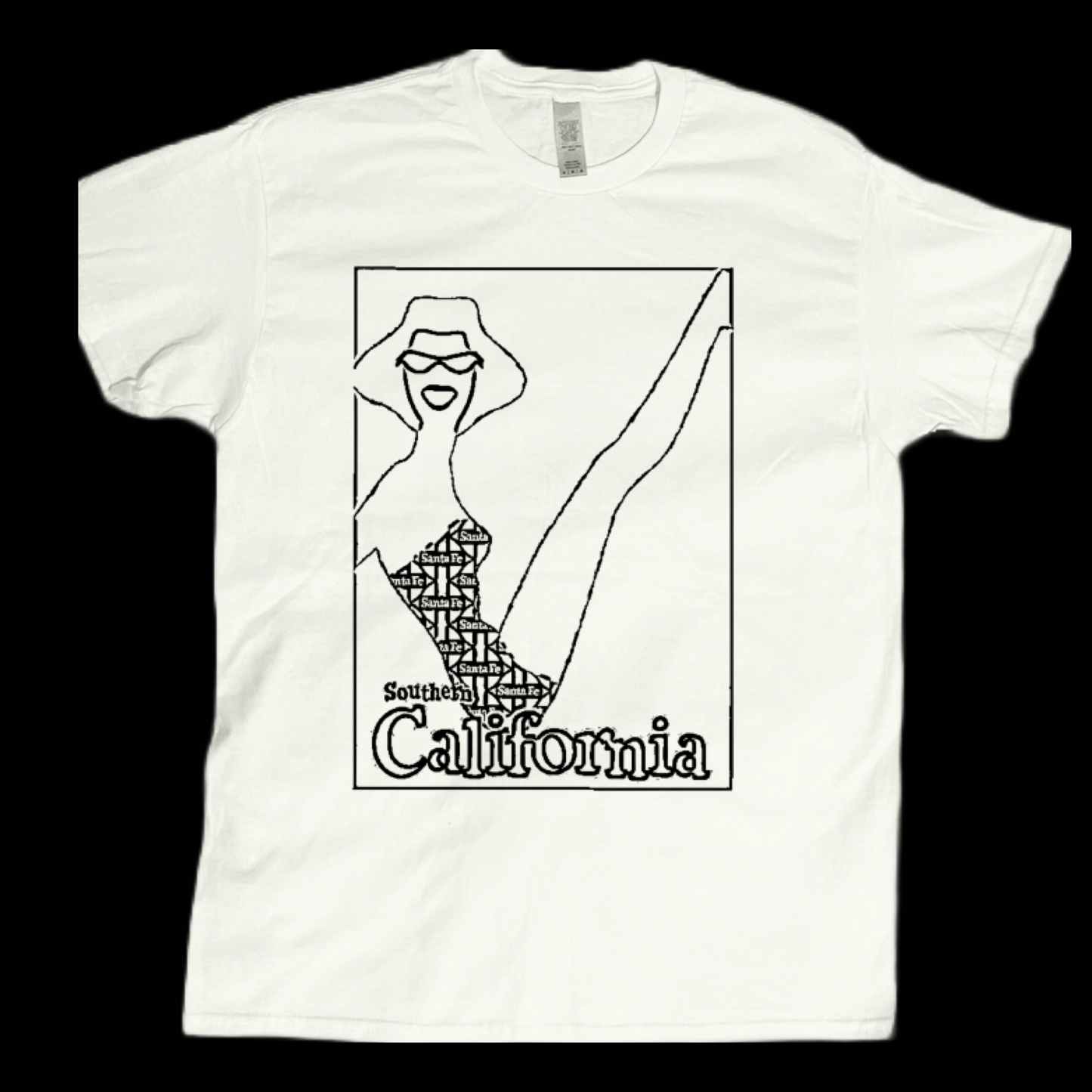 California girl graphic tees unisex