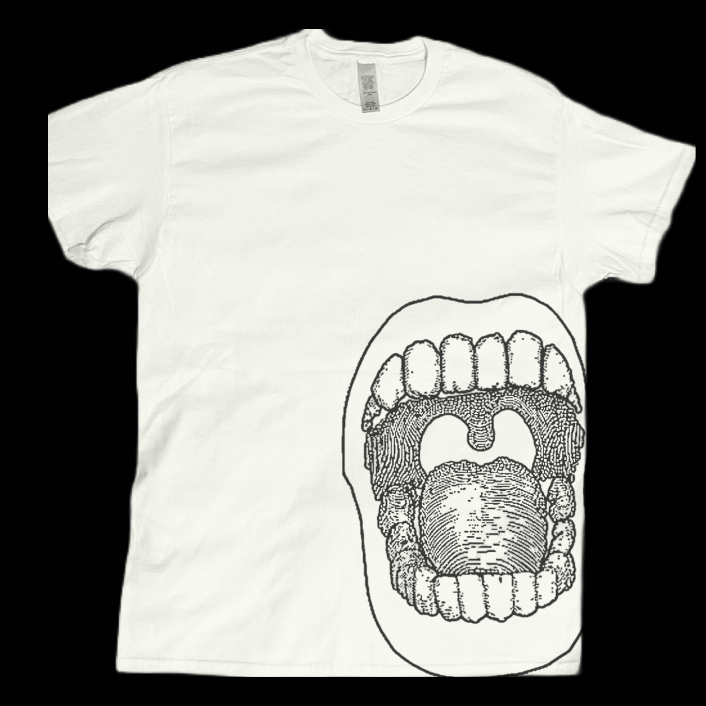 Art mouth wide open unisex graphic tees