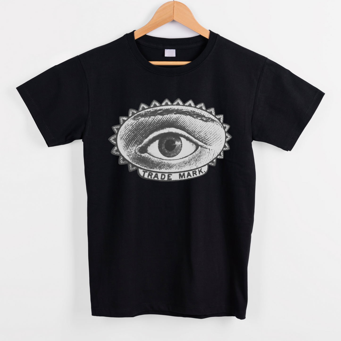 Vintage eye graphic trademark graphic tees unisex