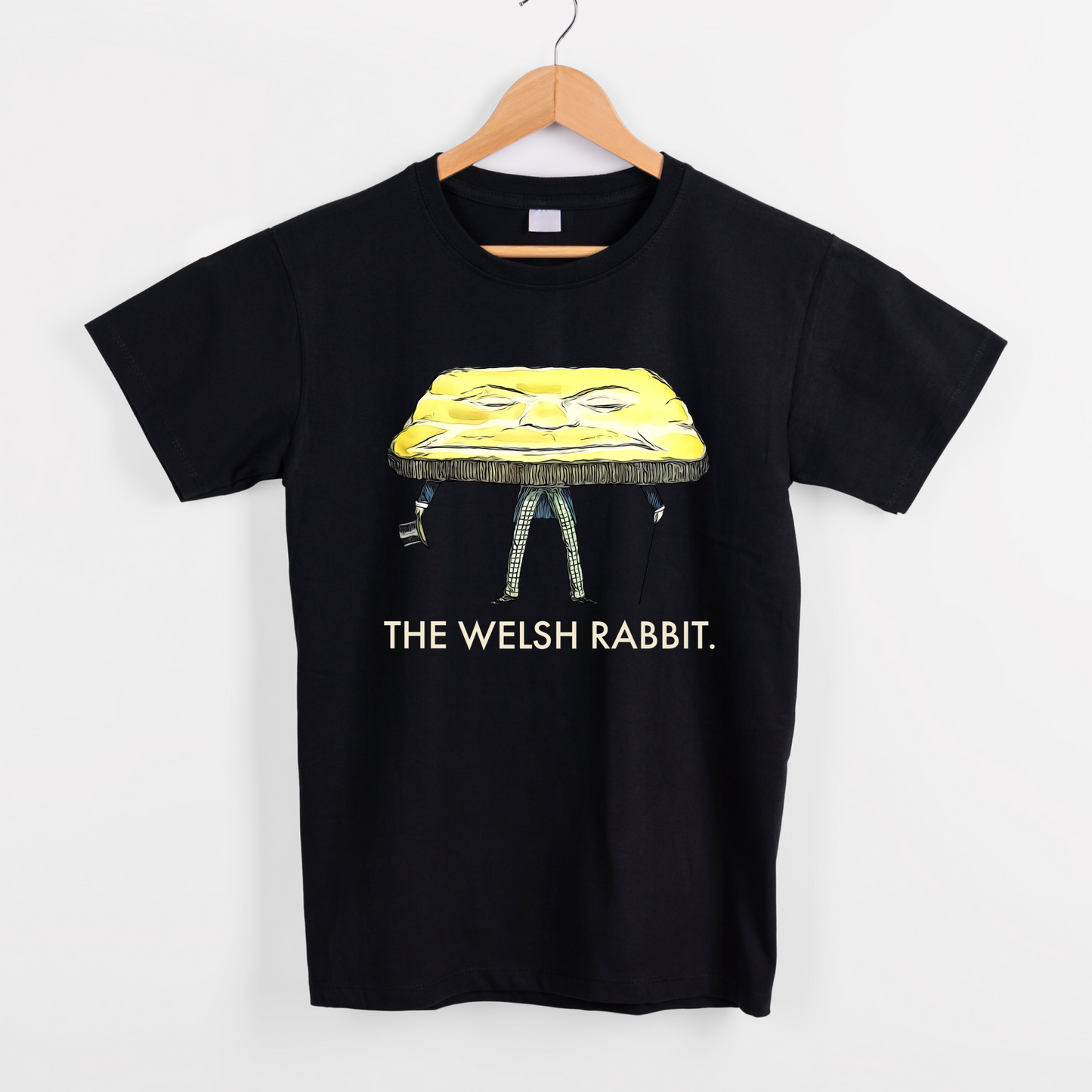 The Welsh Rabbit toast graphic tees unisex
