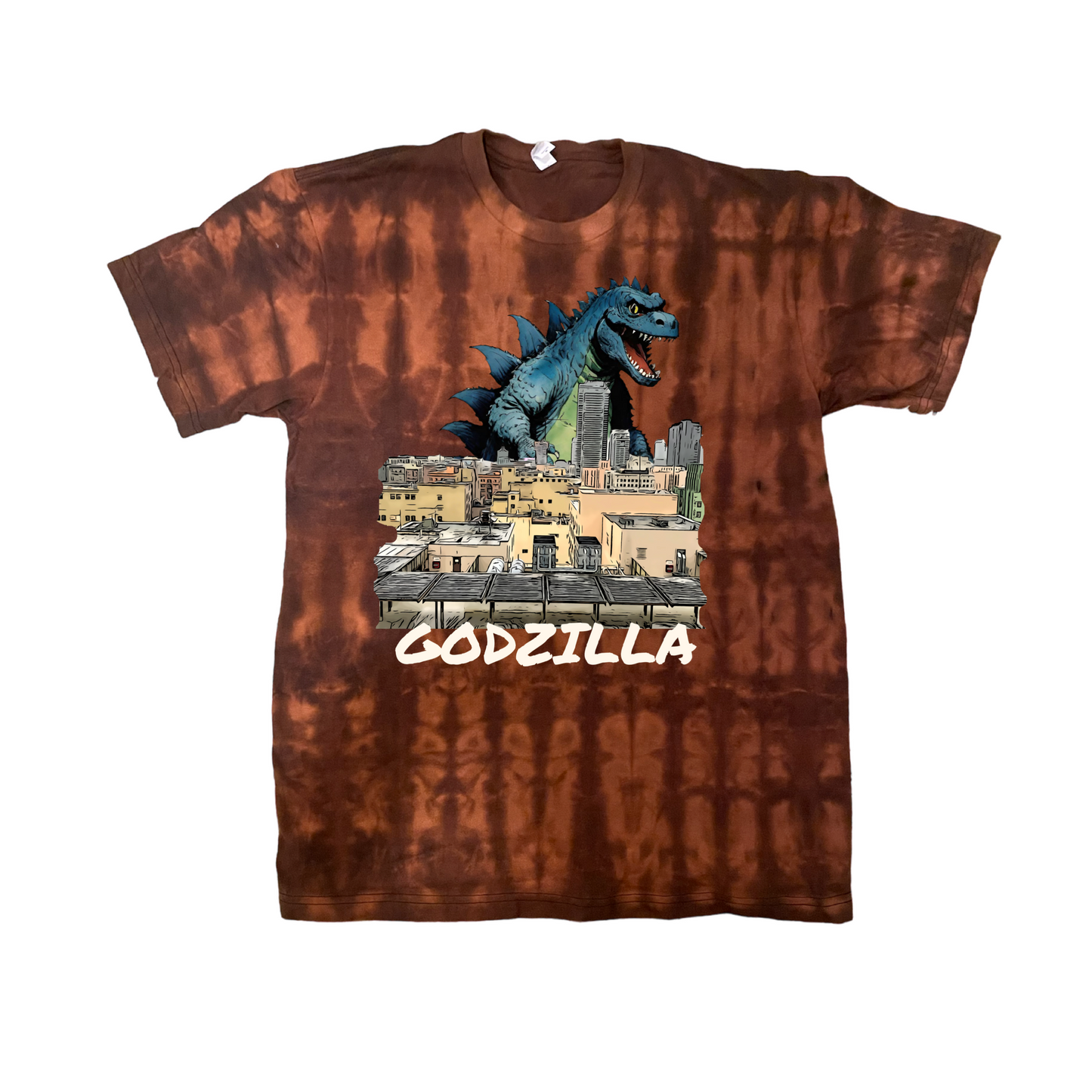 Vintage graphics Godzilla in los angeles graphic tees unisex
