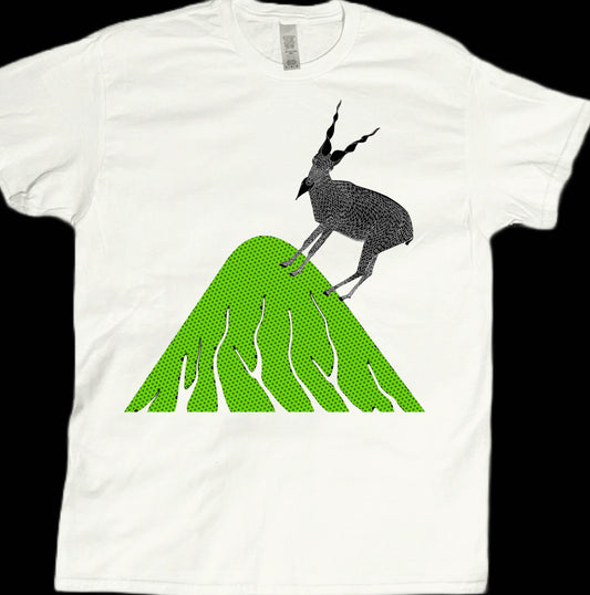 nature art mountain goat graphic tees unisex