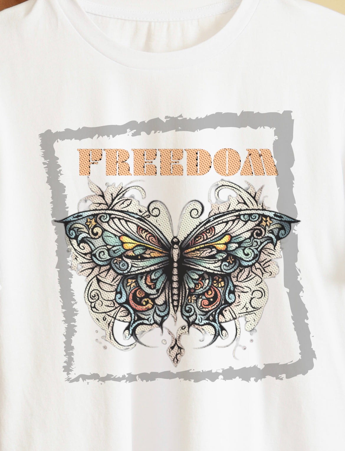 Butterfly freedom graphic tees unisex