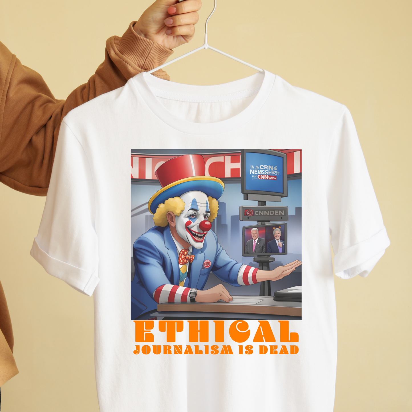 Ethical journalism is dead graphic tee unisex