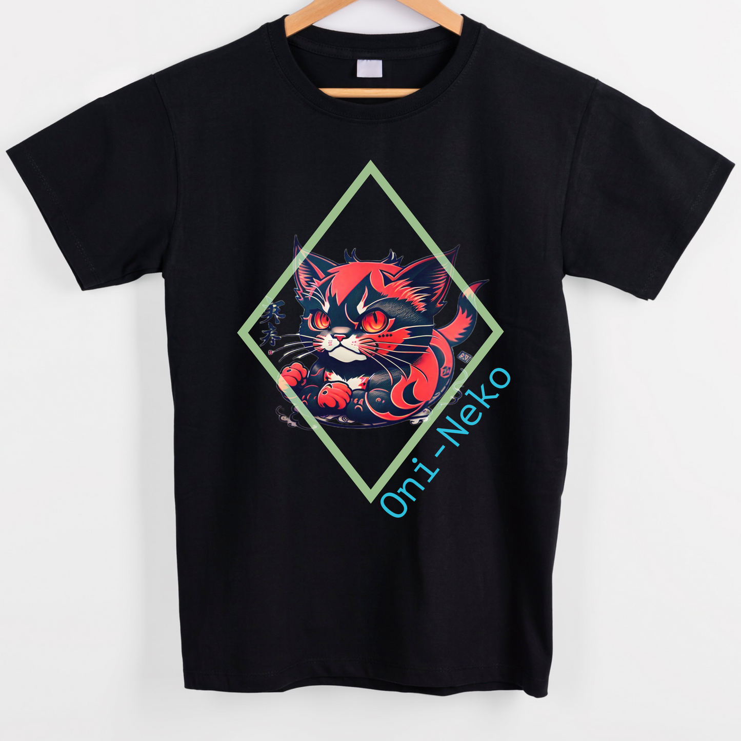 Oni-Neko Japanese demon cat unisex