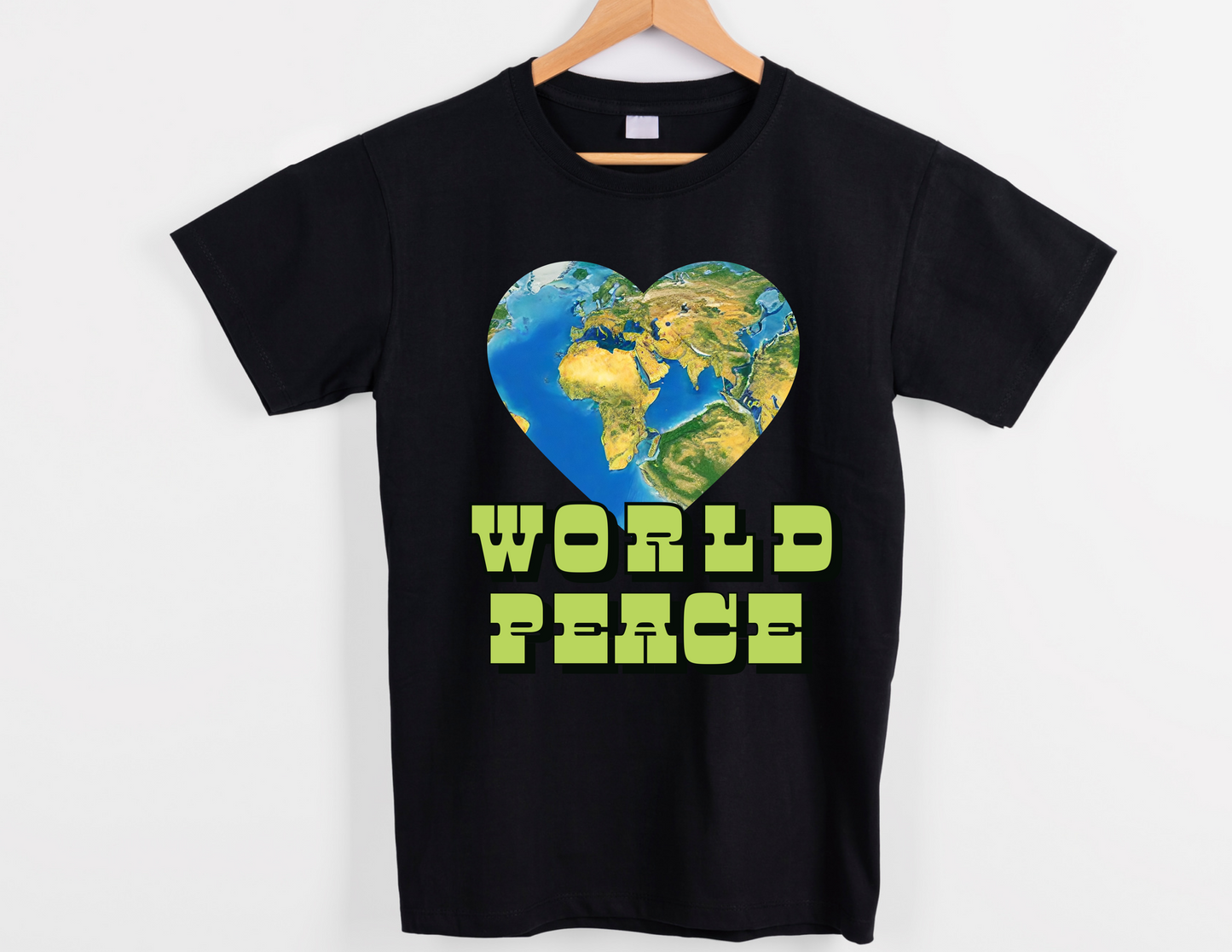 Unisex World Peace graphic tees