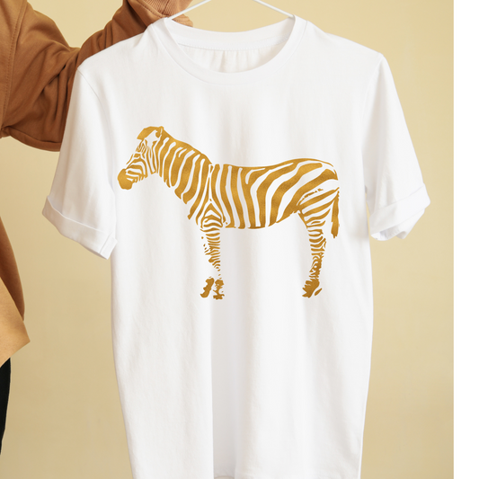 Animal Zebra graphic tees unisex