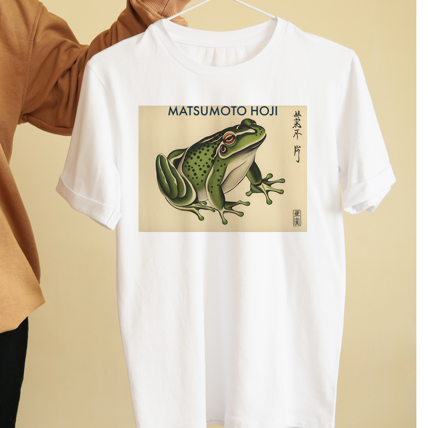 Matsumoto hoji frog graphic tees unisex