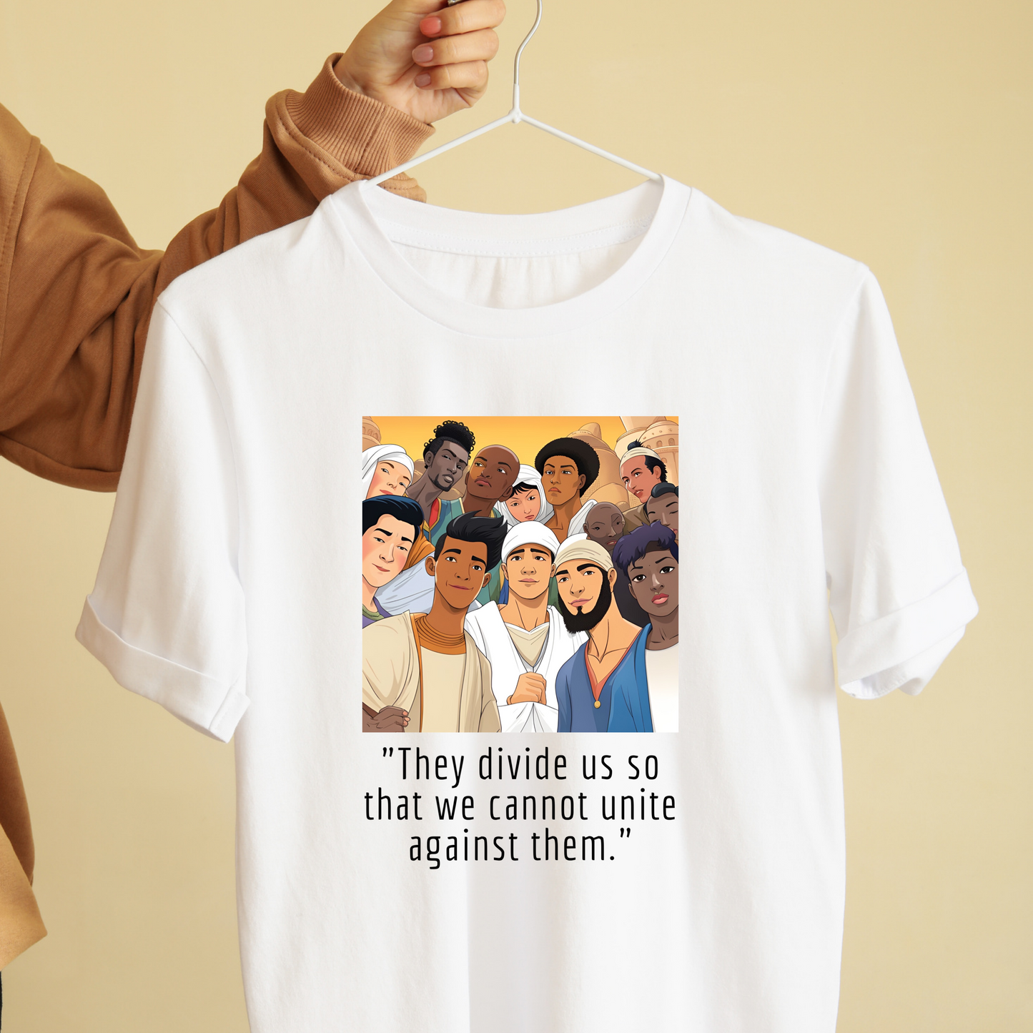 They divide us so we won’t unite against them tees unisex