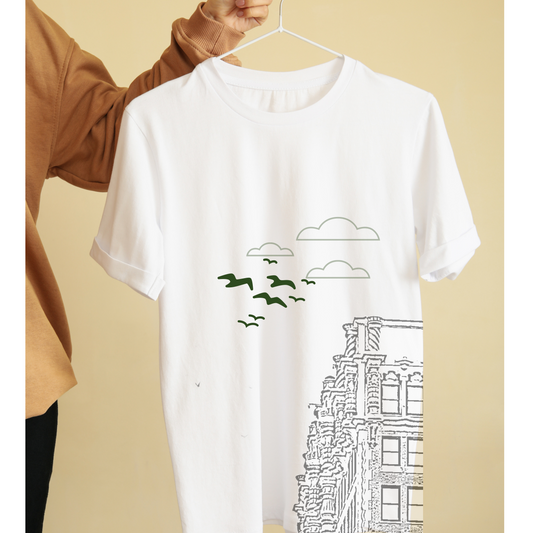 City nature graphic tees unisex