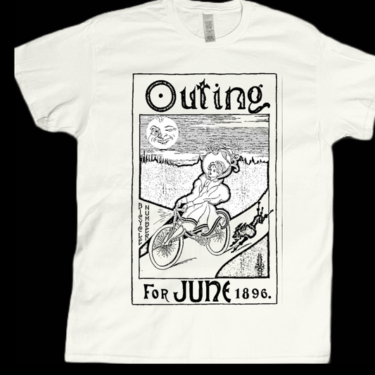 Vintage graphics Outing poster art open domain graphic tees unisex