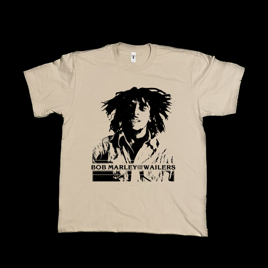 Vintage inspired graphics Bob Marley and the Wailers poster band graphic tees unisex