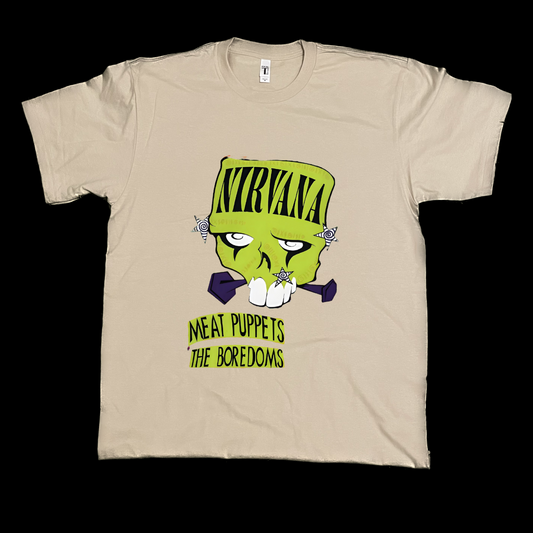 Nirvana graphics skull poster band graphic tees unisex