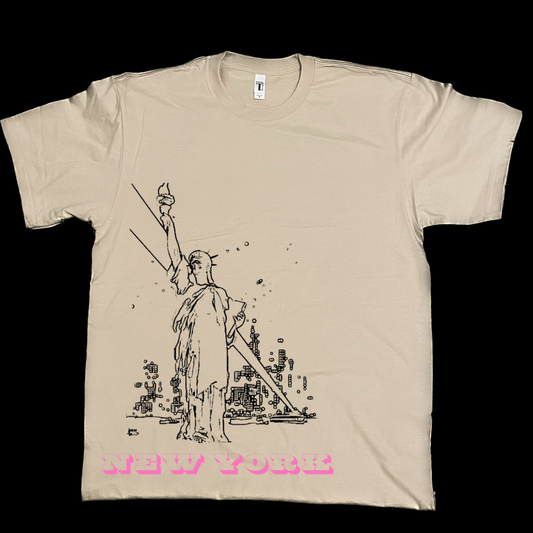 New York statue of liberty graphic tees