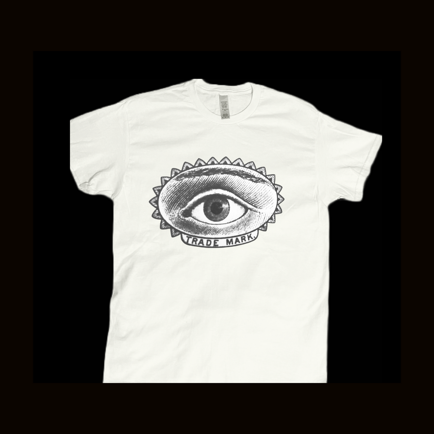 Vintage eye graphic trademark graphic tees unisex