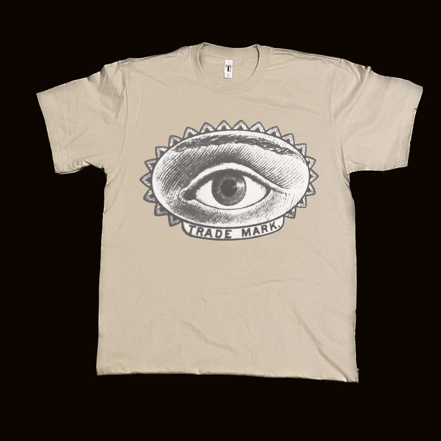 Vintage eye graphic trademark graphic tees unisex