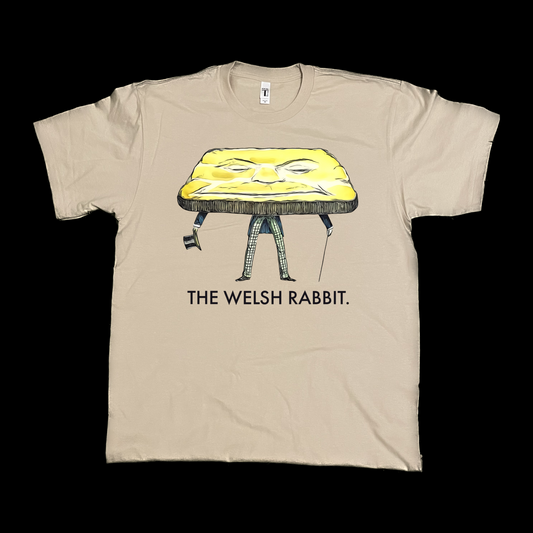 The Welsh Rabbit toast graphic tees unisex