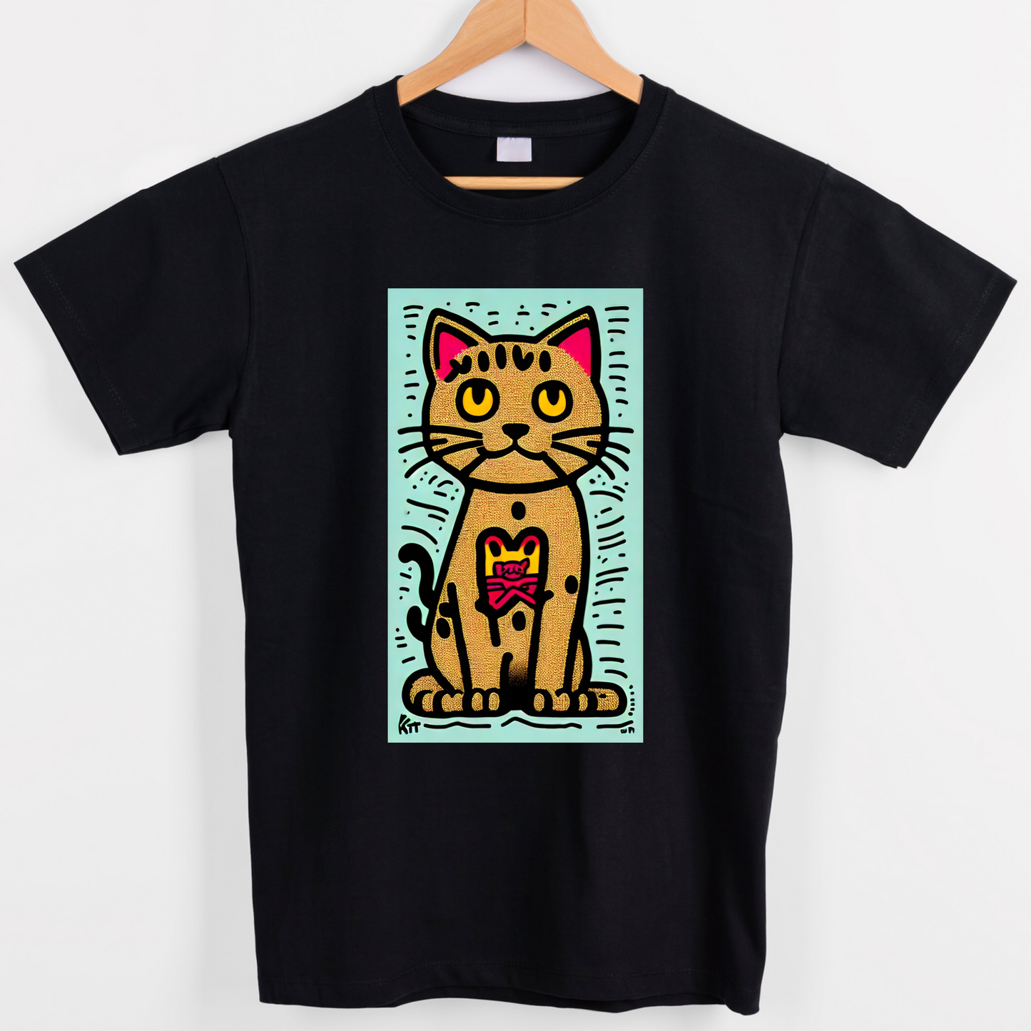 Animal cat pet graphic tees unisex