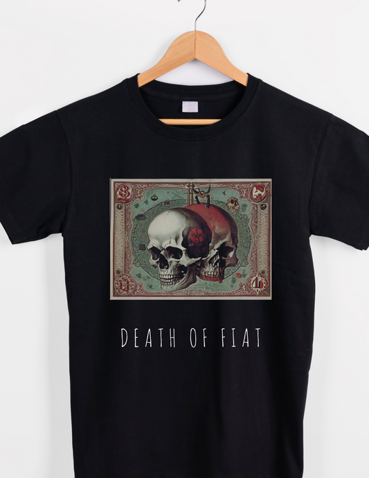 death of fiat currency shirt unisex